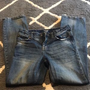Size 14 boy blue jeans.